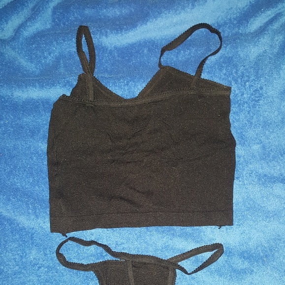 Flame Print Camisole with Matching Thong Lot 5096 - Picture 7 of 8